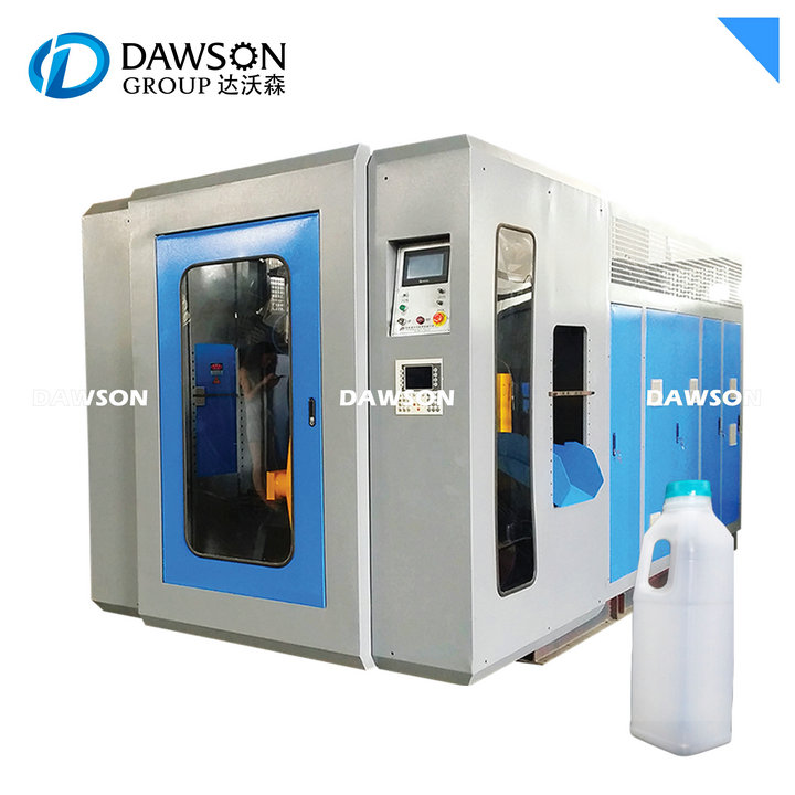 CE Proved Customer Shape Mould Design Multiple Head Small Volume Cans Extrusion Blow Molding Machine for 1L Oil Bottles