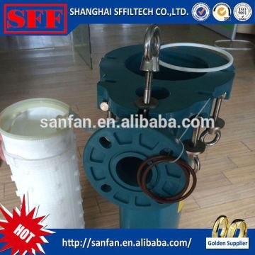 High quality water filters top entry plastic liquid filter housing