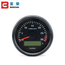 Diesel Engine Generator Mechanical Tachometer - 3000RPM Hour Speed Meter Gauges