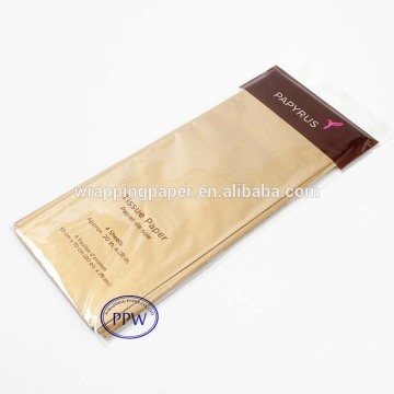 Gold Wholesale Custom Paper Tissue/ Printed Tissue Paper/Color Tissue Paper