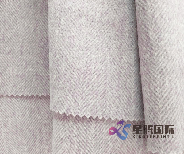 Fashionable Color 100% Wool Fabric For Overcoats