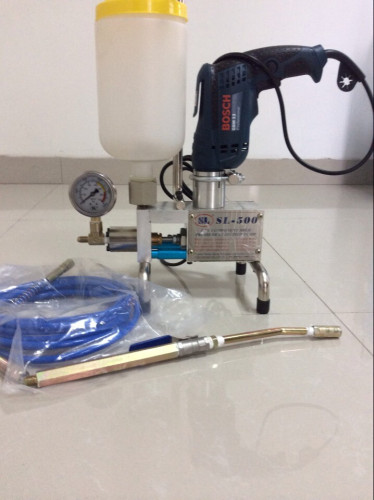 Handy high pressure epoxies machine