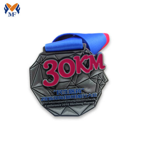 Custom Fun Run Race Metal Medals