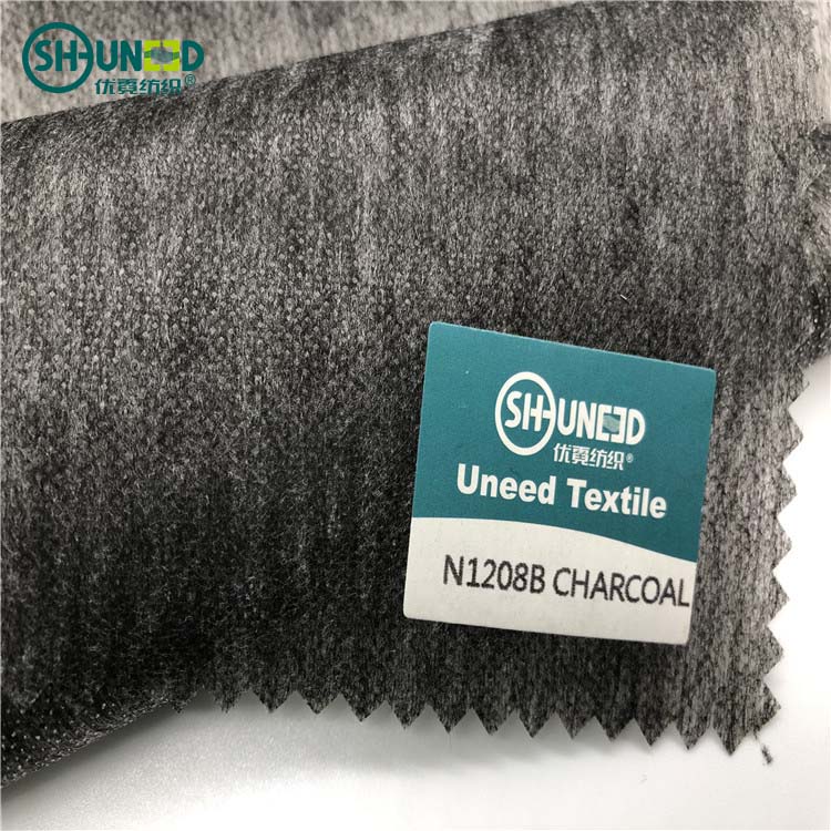 Non Noven Fusing Interfacing for Iron Fabric on Knitted Interlinings & Linings Interlining,nonwoven Fabric Garment Fusing 28GSM