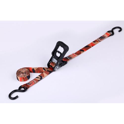 25mm Width Camo Colorful Ratchting Straps