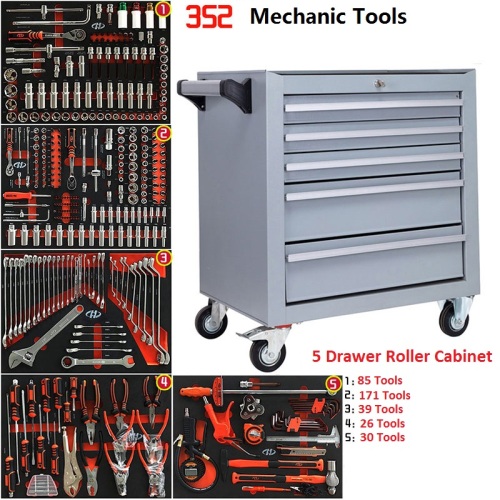 352 conjunto de ferramentas técnico mecânico