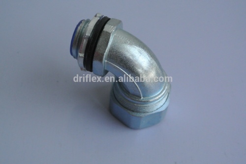 Driflex produce Zinc alloy electric cable connectors 90 degree angle
