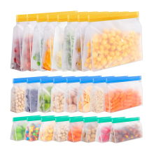 BPA-Free Eco-Friendly Reusable PEVA Zipper Bags