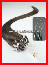 20inch hot sale micro bead hair extension cheap micro ring hair extension double bead brazilian micro ring loop hair extensions