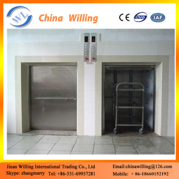 Factory sale customized Electric food elevator dumbwaiter