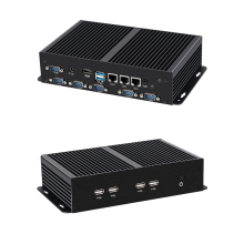 Intel J6412 Fanless Industrial PC With COM