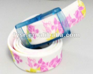 colorful silicone belt men & women's silicone belt, sport belt, classical belt