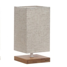 Stylish Wood Bedside Table Lamp