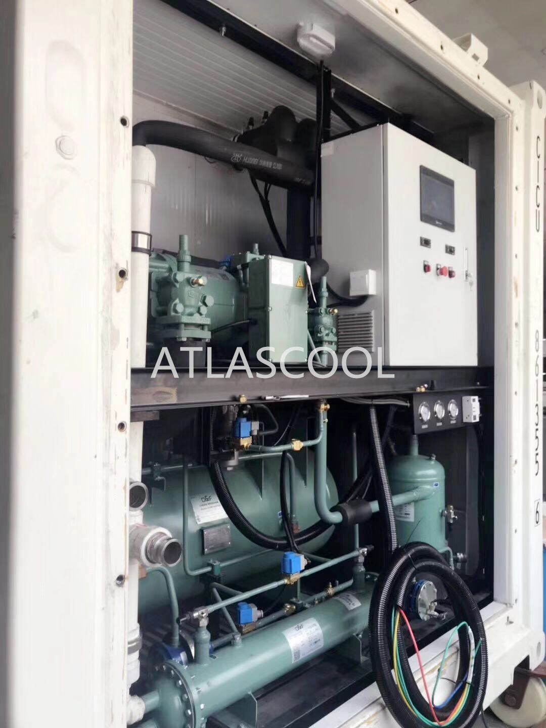 cámara frigorífica contenedor congelador blast freezer container cold room