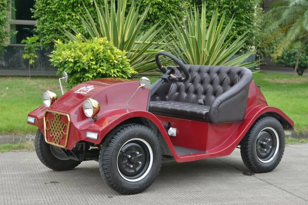 Safe and Comfortable Two-Seater Battery Car for Golf