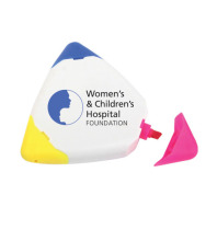 Fat triangular highlighter