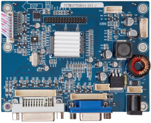 DVI signal input LCD controller for LVDS TFT-LCD