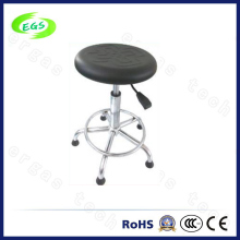 PU Black Adjustable ESD Stool for Cleanroom and Laboratory (EGS-3312-GHD)
