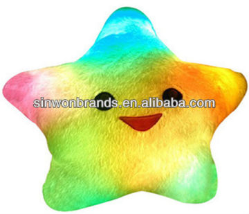 LED star pillow cushion