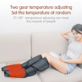 Massageador de pé de perna com compressão de ar portátil com calor