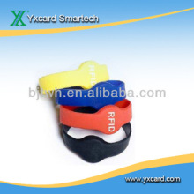 High quality RFID blank silicon bracelets