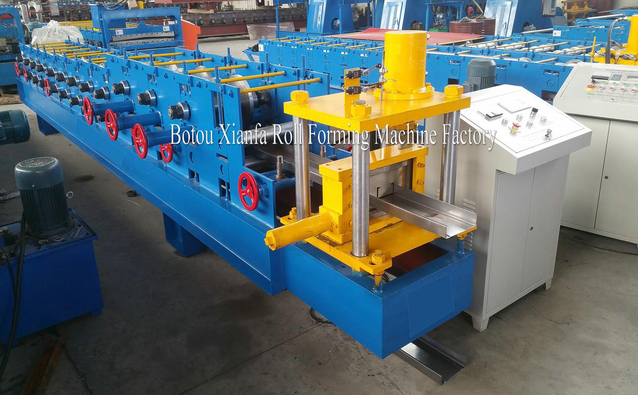 steel purlin forming machine