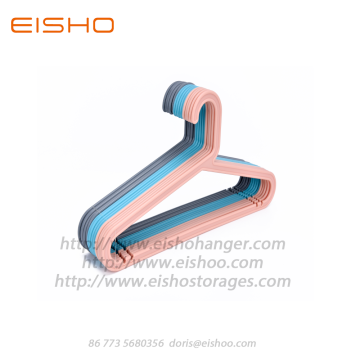 EISHO Premium Colorful Children Plastic Hanger