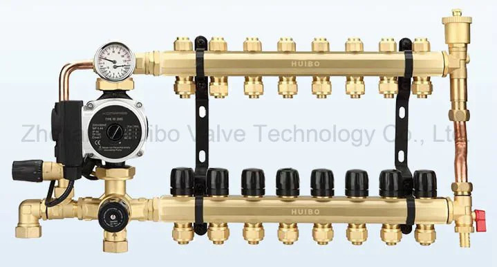 Hot Selling Automatic Control System of Brass Manifold for Underfloor Heating System