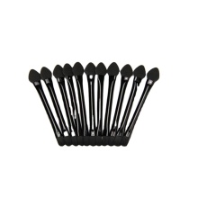 Black Double Sided Eye Shadow Shields Sponge Applicator Brush