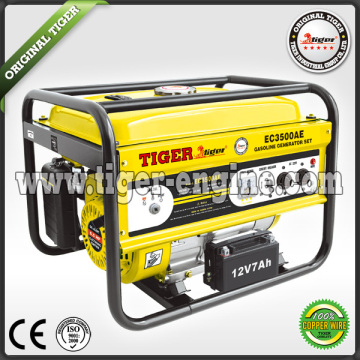 electric gasoline generator specifications