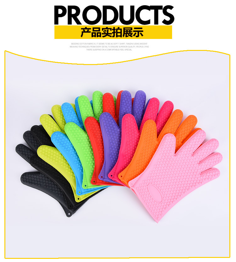 Wholesale Christmas Silicone Oven Mitts And Potholders