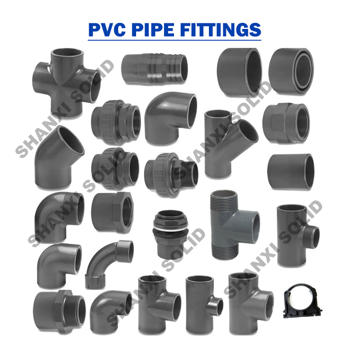 PVC Equal Tee RRR/FFF With Rubber Ring For Water Supply