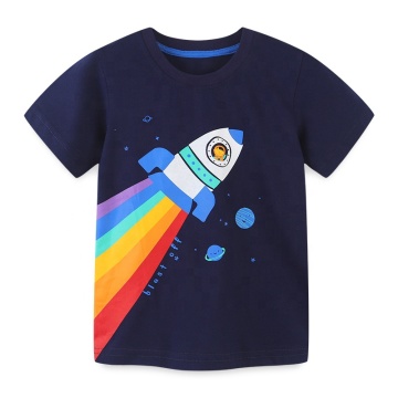 Hot Selling Summer Style Kids Boys' Multicolor T-Shirts with Nice Prints