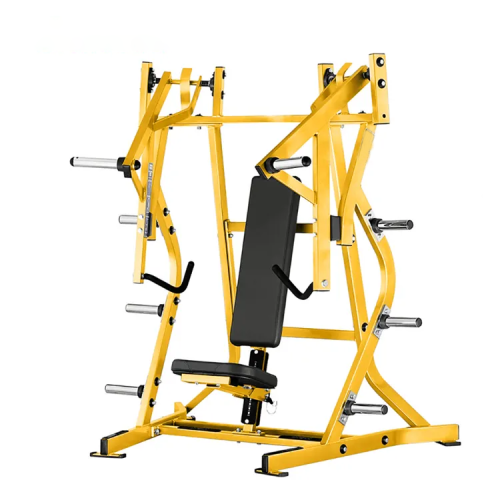 ISO-Lateral Bench Press yang dimuat pelat