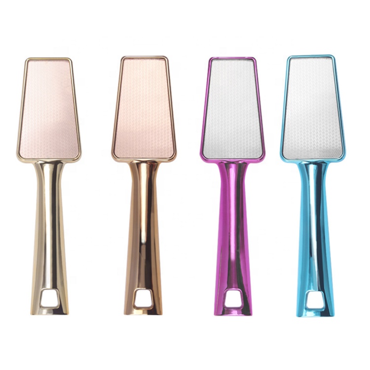 Roiphebelle High Quality Shiny Plating Handle Nano Glass Foot File China Foot File