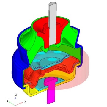 OEM Aktive hydraulische Halterung