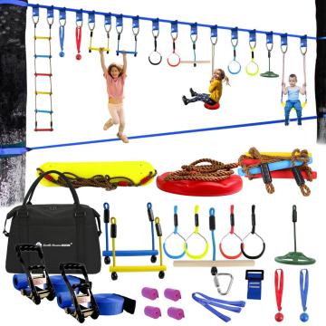 Outdoor Backyard Ninja Course Training Kit