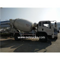 Foton 5 CBM Autocargador Concrete Mixer Vehículos