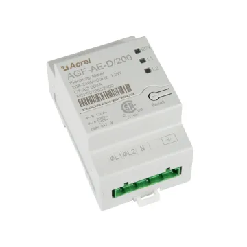 Solar pv inverter energy meter gauge