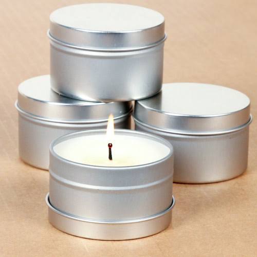 Fragrance Scented Soy Wax Tin Candles Gift Set