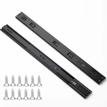 Locking Mechanism Guide Rail for Drawer Slides with Ball Bearings