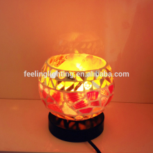 Modern style bedroom Round himalayan decoration salt table lamp suppliers china
