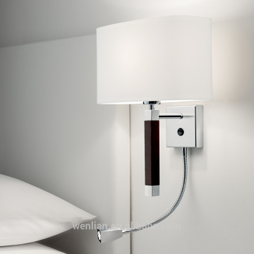 High quality LED hotel gooseneck wall lamp