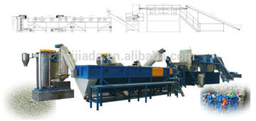 Wate plastic pet bottle Recycling Machines, PP/PE Film PET Bottle Washing Recycling Line