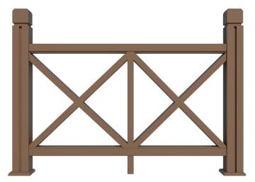 New generation outdoor	railing for decks