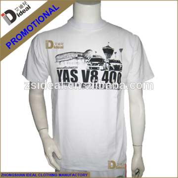 Cotton spandex promotional t-shirt for man