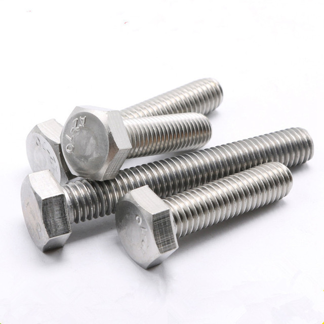 สแตนเลส Hex Bolt SS304, SS316