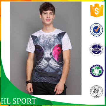 Custom Logo Promotional Printed Men Raglan Tshirt