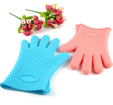 Food grade silicone cooking gloves silicone bbq gloves