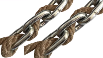 lift Rope-piercing Compensating Chain